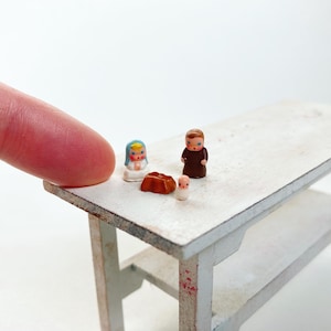 1:12 Nativity for dollhouse Christmas diorama or decoration