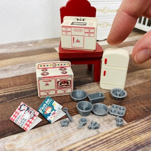Dollhouse Miniature Toy Play Stove Oven 1:12 scale mini toy