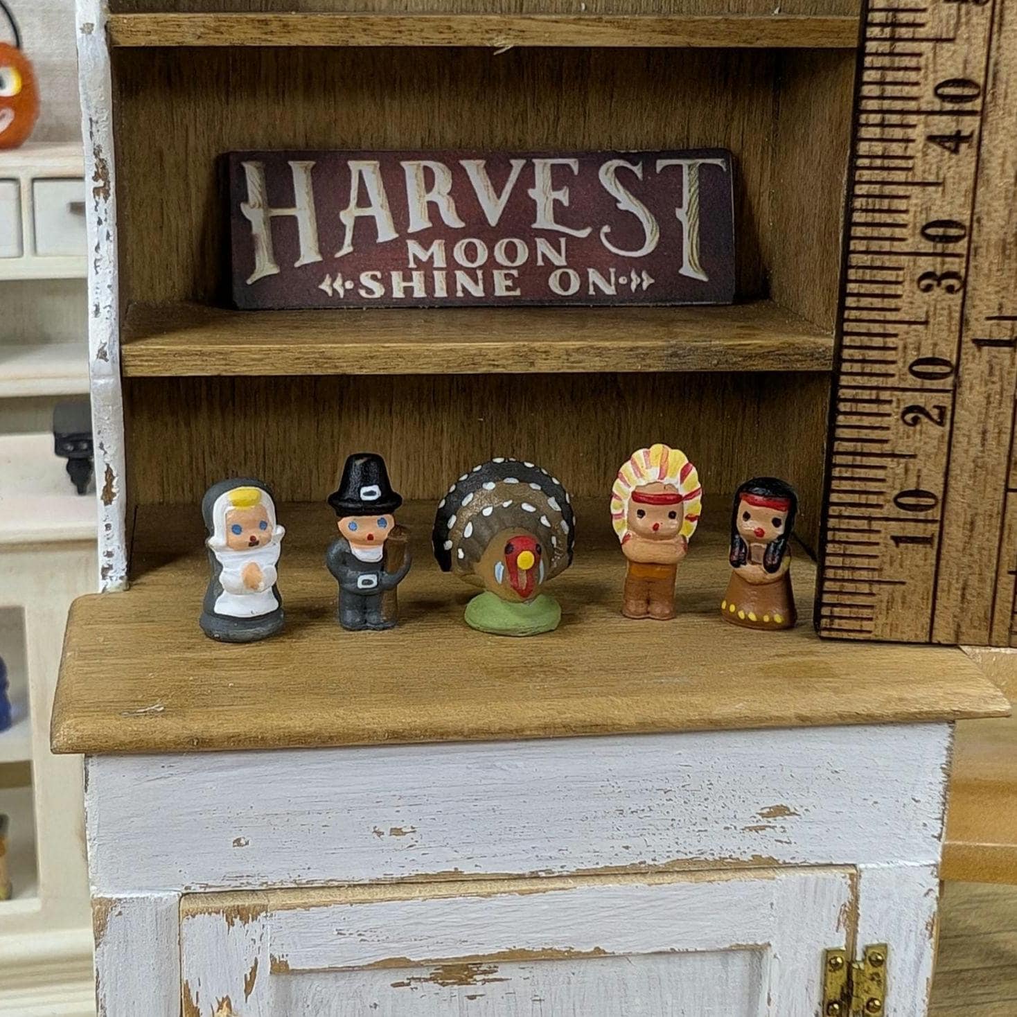 Mini-Bücherregal Für Puppenhaus 1:12 – Aus Holz, Weiß, Ideal Zur Dekoration & Für Fantasievolles Spielen