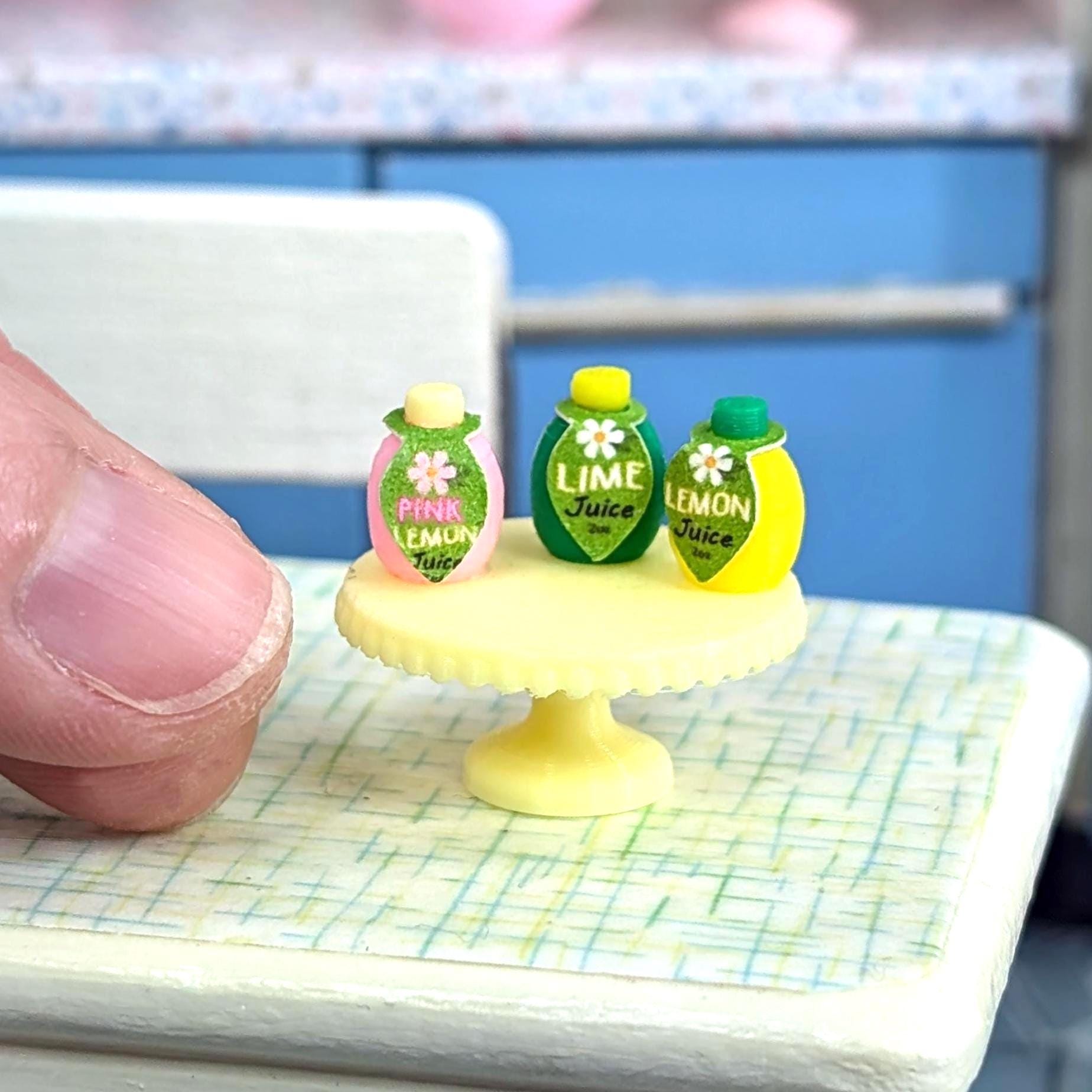 Set 30 Pezzi Di Cibo In Miniatura Per Casa Delle Bambole – Scala 1:12 – Pizza, Torte, Dessert E Bevande – Accessori Finti Per Cucina In Miniatura