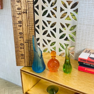 1:12 Puppenhaus Miniatur Vase Midcentury Modern