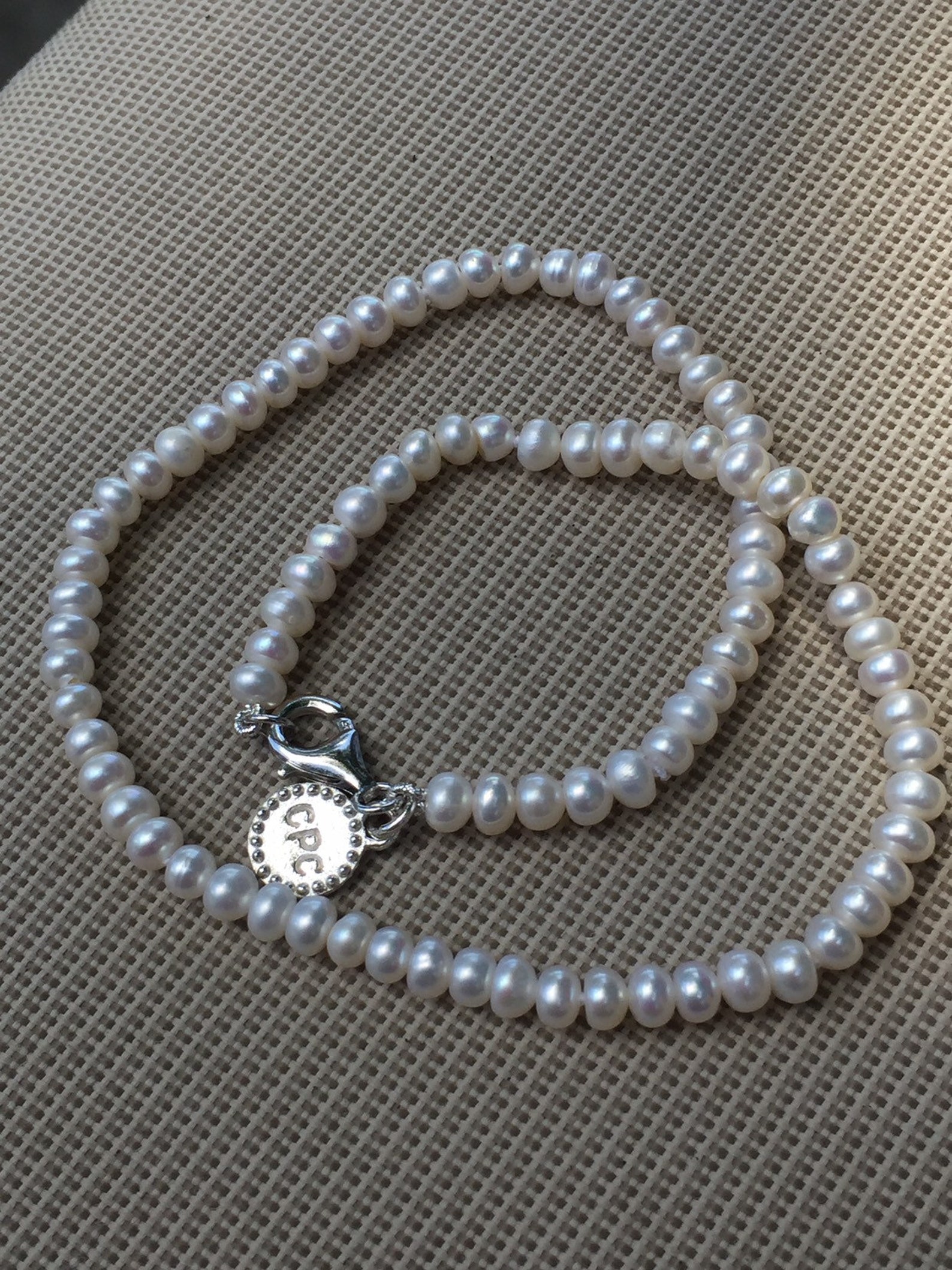 Little Girl Pearl Necklace Etsy