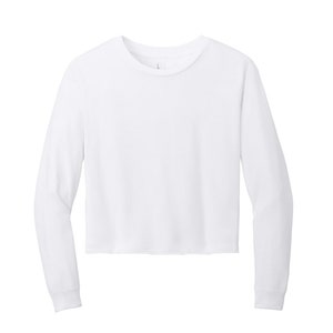 Customized Sublimation Long sleeve women’s Crop Tshirt