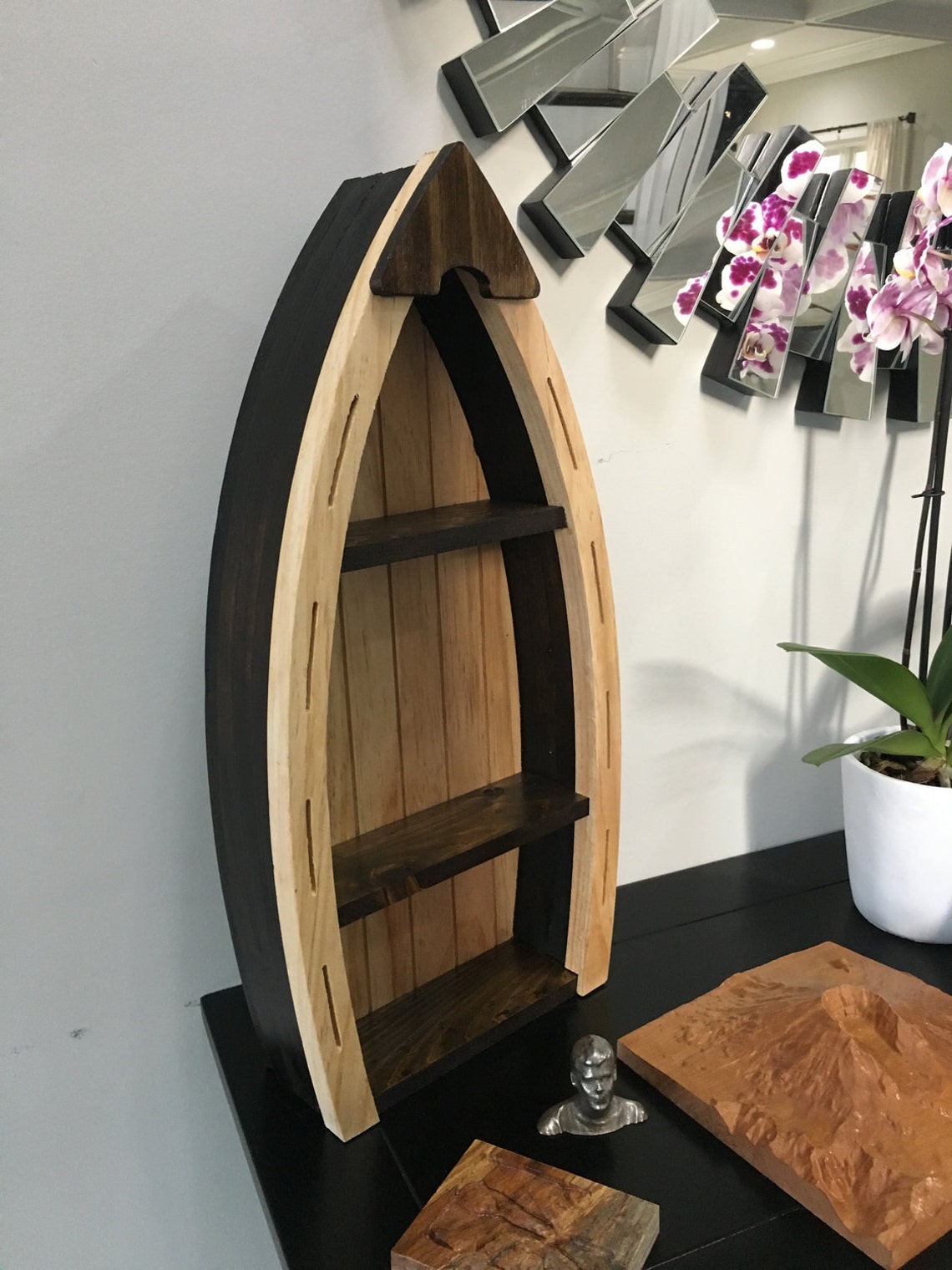 Boat Hull Nautical Shelf Etsy
