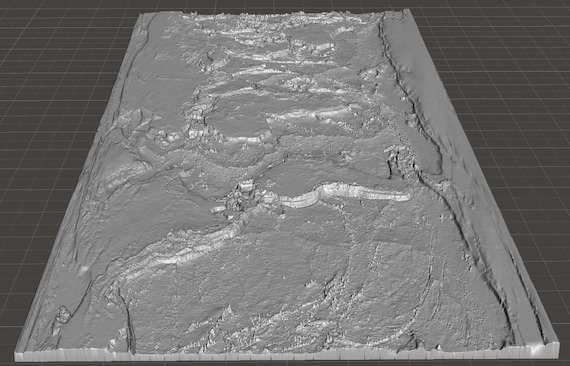 3d Erde Hohe Reliefmodell Mit Ocean Floor Stl Format