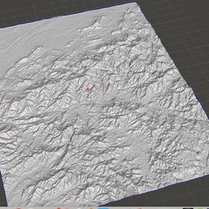 3D Digital Model of Great Smoky Mountain National Park Area
