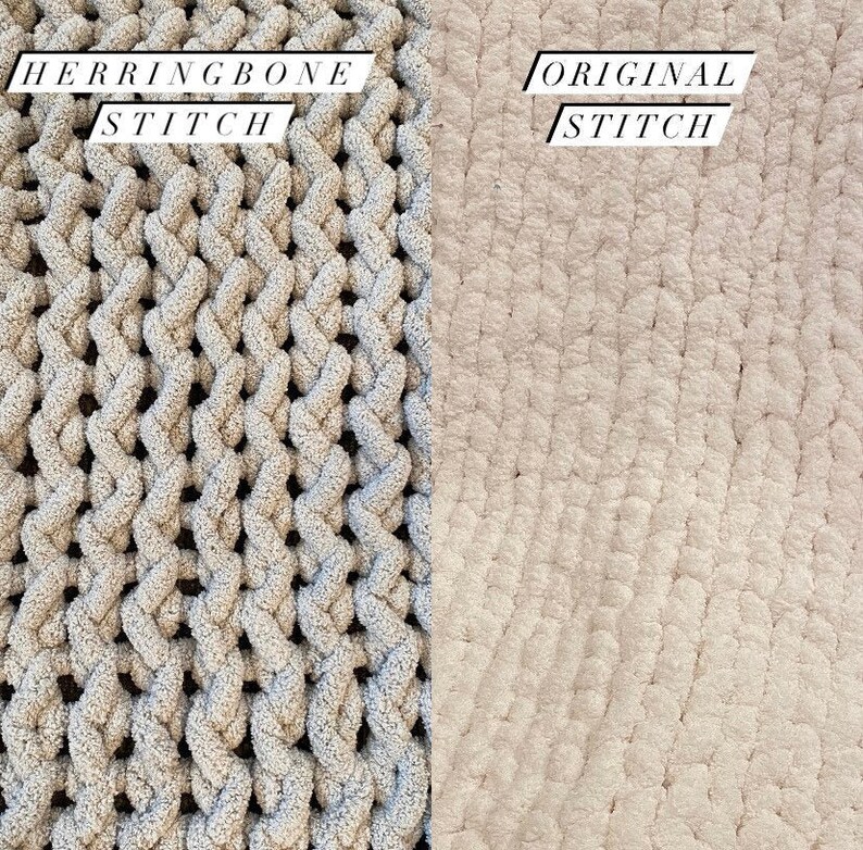 Chunky Knit Baby Blanket Etsy