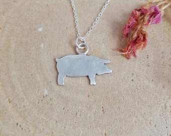 Pig Shaped Necklace