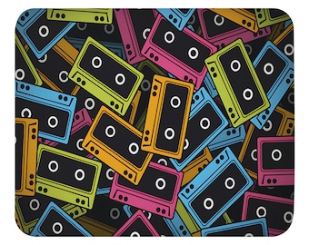 Retro Cassette Tape Mousepad – Vintage Music Lover Desk Decor