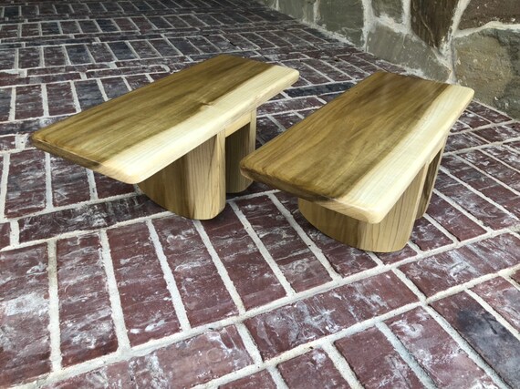 Pi Meditation Bench Made Of Poplar Wood With Natural Finish Etsy