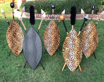 Handcrafted African Shields by I Works Cultural & Crafts Co.