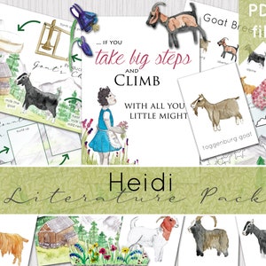 Heidi Study Pack | Literature Pack | INSTANT DOWNLOAD