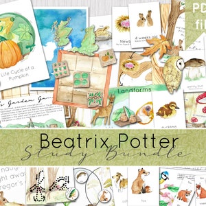 Beatrix Potter Learning Bundle | Peter Rabbit Learning Resources | INSTANT DOWNLOAD