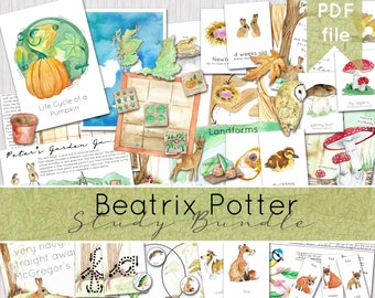 Beatrix Potter Learning Bundle | Peter Rabbit Learning Resources | INSTANT DOWNLOAD