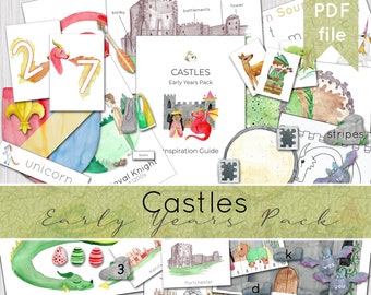 Castle Early Years Complete Curriculum Unit | Preschool | Instant Download