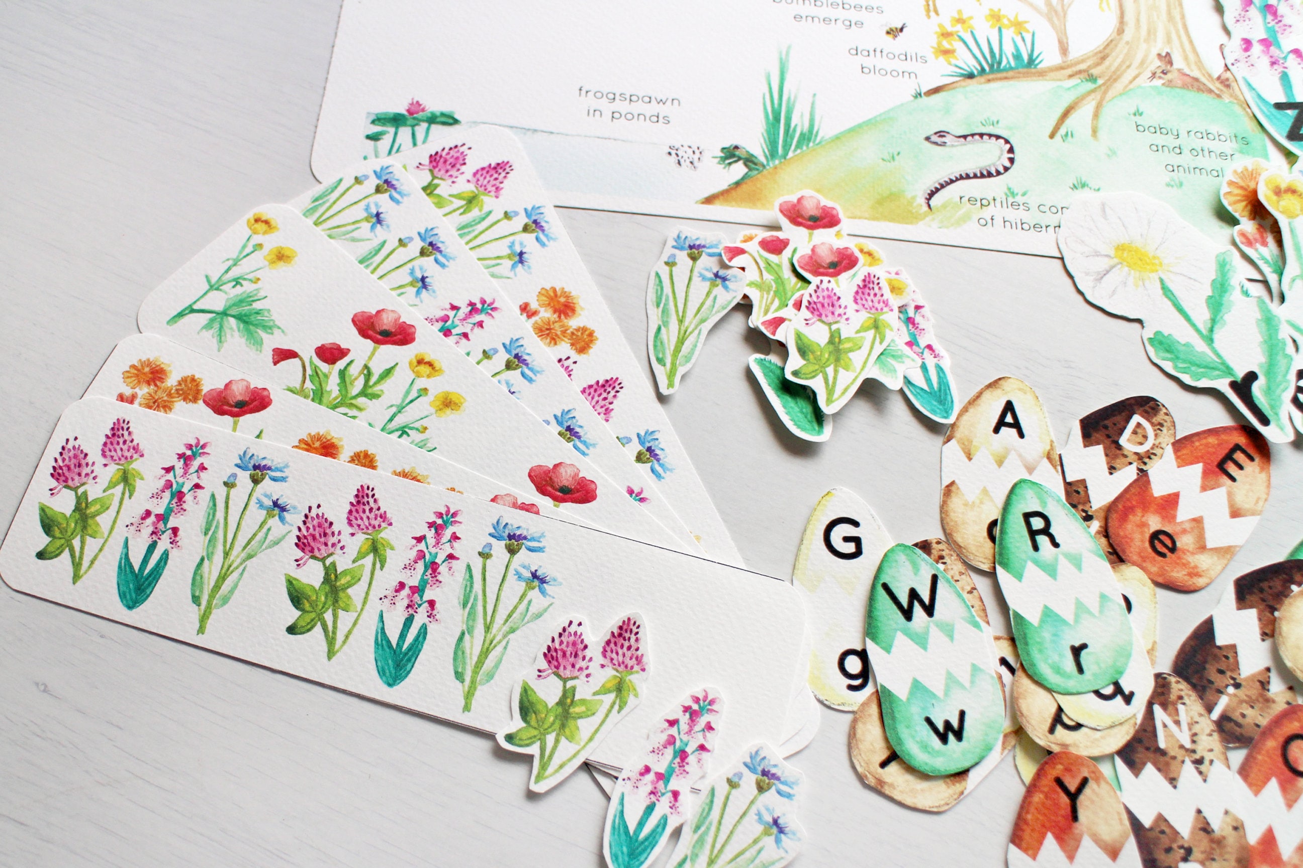 Spring Early Years Activity Bundle Phonics & Maths Etsy