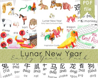 Lunar New Year Early Years Learning Pack | Chinese New Year | World Religions & Celebrations | DIGITAL DOWNLOAD