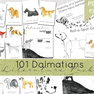 The One Hundred and One Dalmatians by Dodie Smith Printable Literature Study Resource Pack