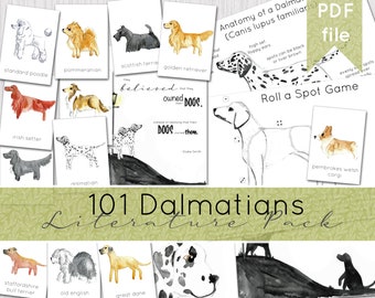 The One Hundred and One Dalmatians by Dodie Smith Printable Literature Study Resource Pack