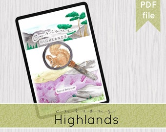 Curious Highlands | educational ebook for 8-14