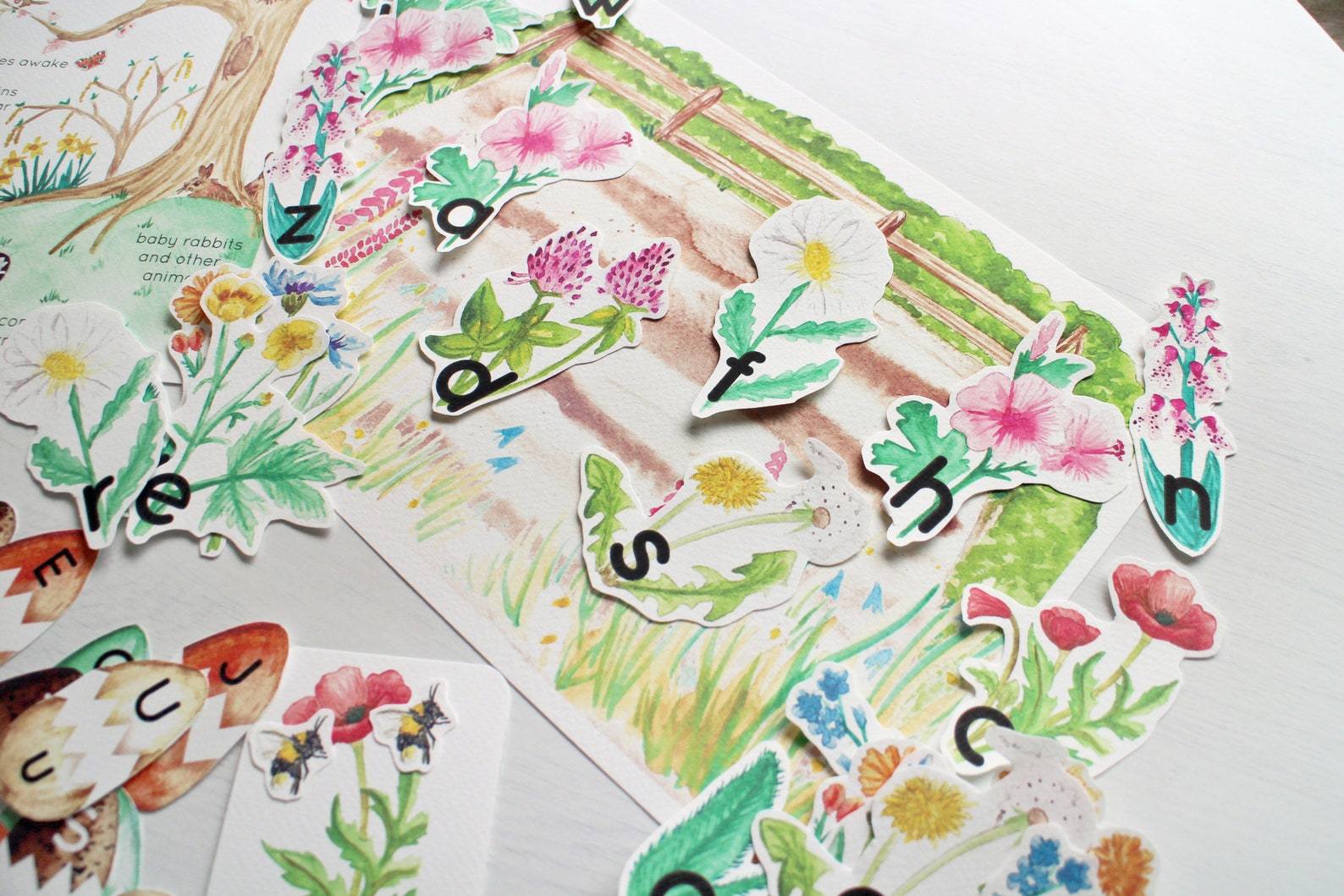 Spring Early Years Activity Bundle Phonics & Maths Etsy