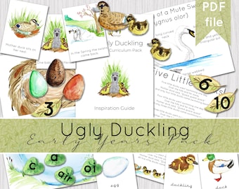 Ugly Duckling Traditional Tale Early Learning Resource Pack | Ugly Duckling Story | DIGITAL DOWNLOAD