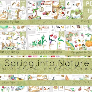 Spring in to Nature - Super Saver Bundle - 10 resource pack bundle