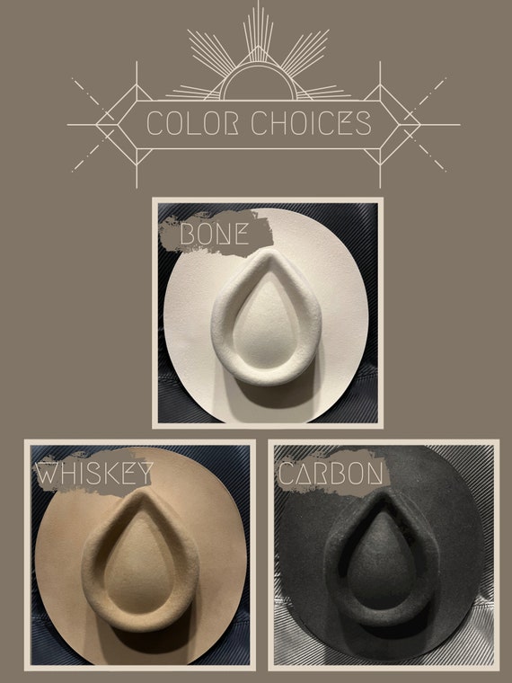 American Hat Maker - Maldives Moon Felt Hat Small