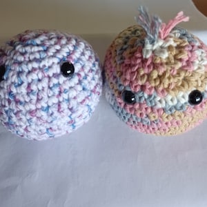 Stress Ball Fidget Crochet Pattern-Digital Download File-Digital PDF-Crochet Pattern-Toy Ball-Fidget Ball -Crochet Ball Pattern-Digital File