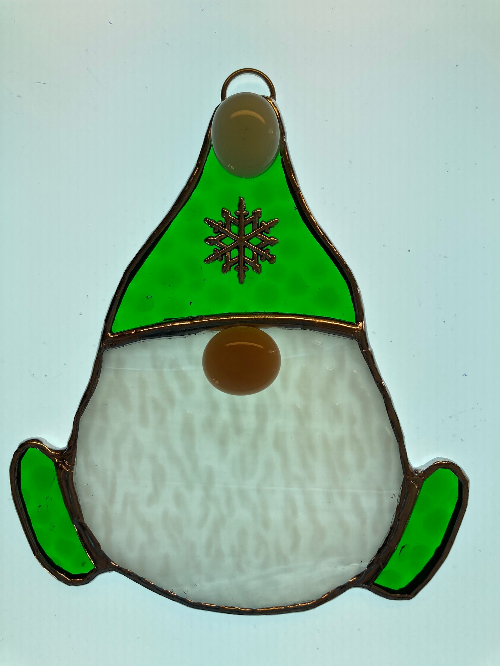 Stained Glass Gnome | Etsy