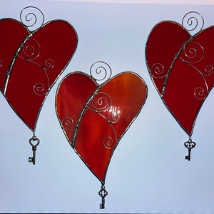 Stained Glass Key to My Heart