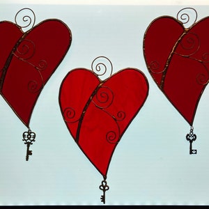 Stained Glass Key To My Heart