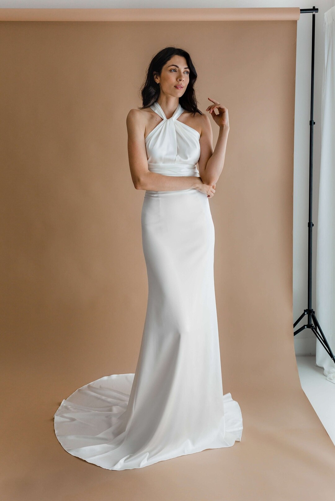 Modern Simple and Elegant Bridal Skirt Separates High Waist - Etsy