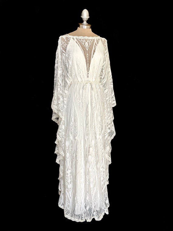 etsy bohemian wedding dress