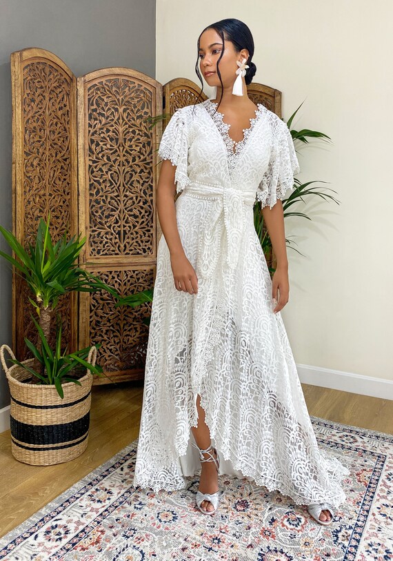 wrap for wedding dress