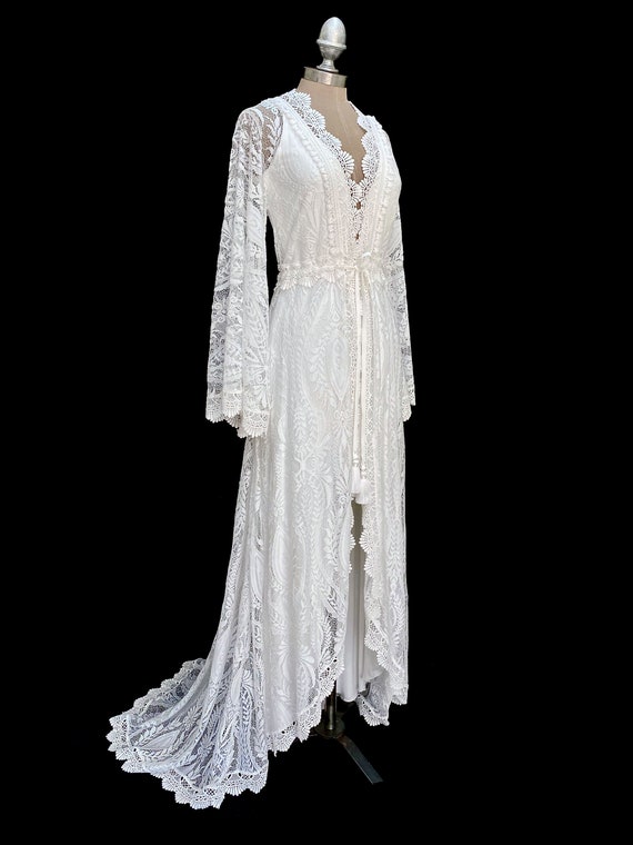 kaftan style wedding dress