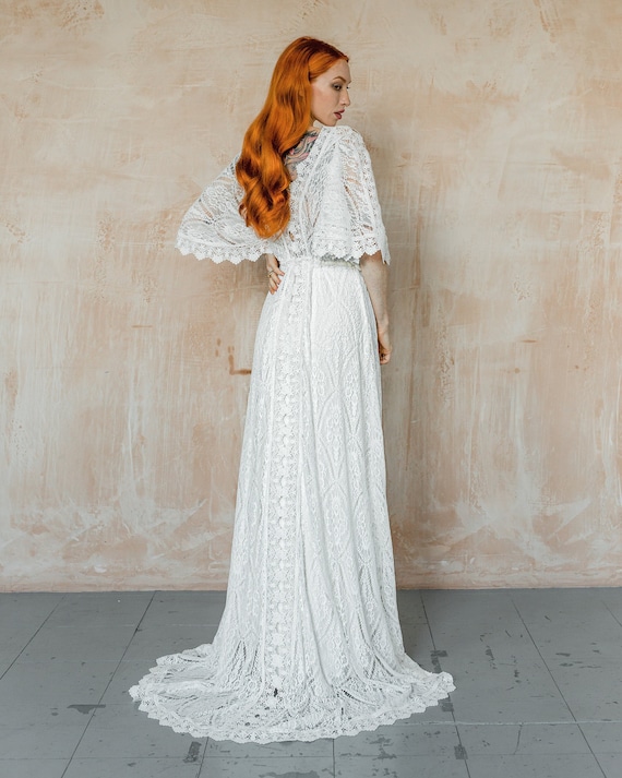 Short Bohemian Wedding Dresses