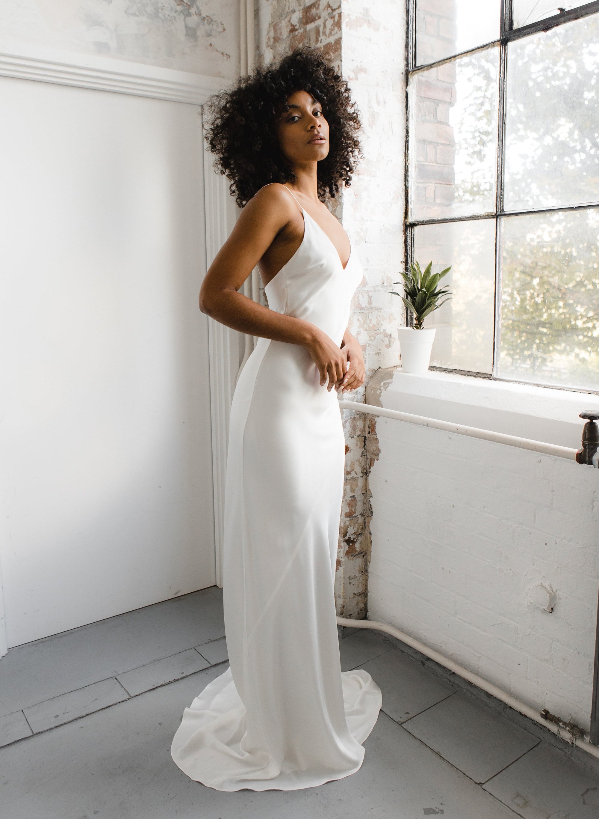 Satin Modern Wedding Dress