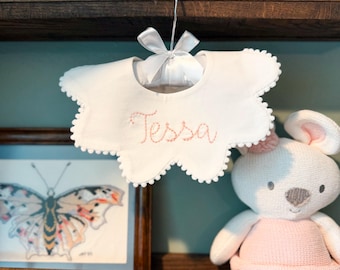 Souvenir personnalisé avec prénom brodé | Décoration de chambre d'enfant | Cadeau baby shower