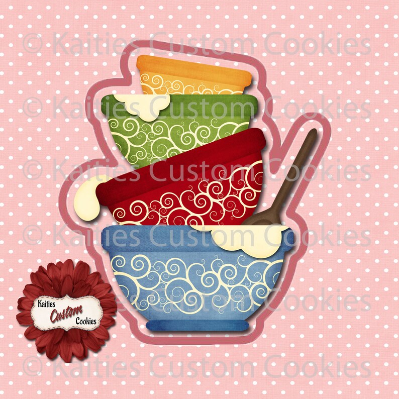 Baking Theme Cookie Cutters / Fondant Cutters / Clay Cutters Etsy