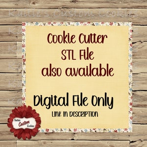 Barn With Silo Cookie Cutter / STL File / Fondant Cutter / Clay Cutters ...
