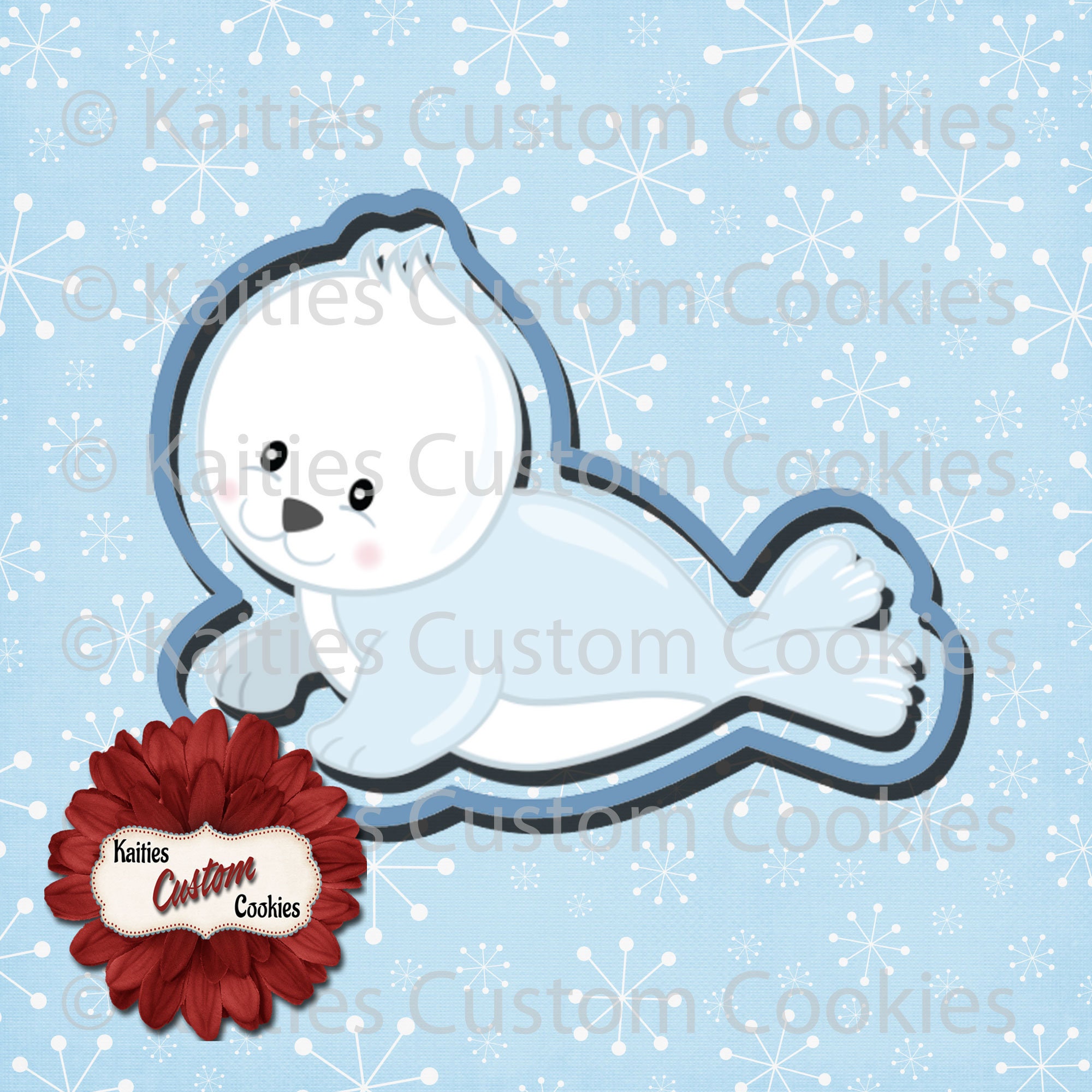 Artic Animal Friends Cookie Cutters / Fondant Cutters / Clay Etsy