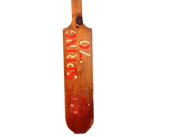 Beta Phi Sigma Fraternity Paddle 1970 Robert McDonald