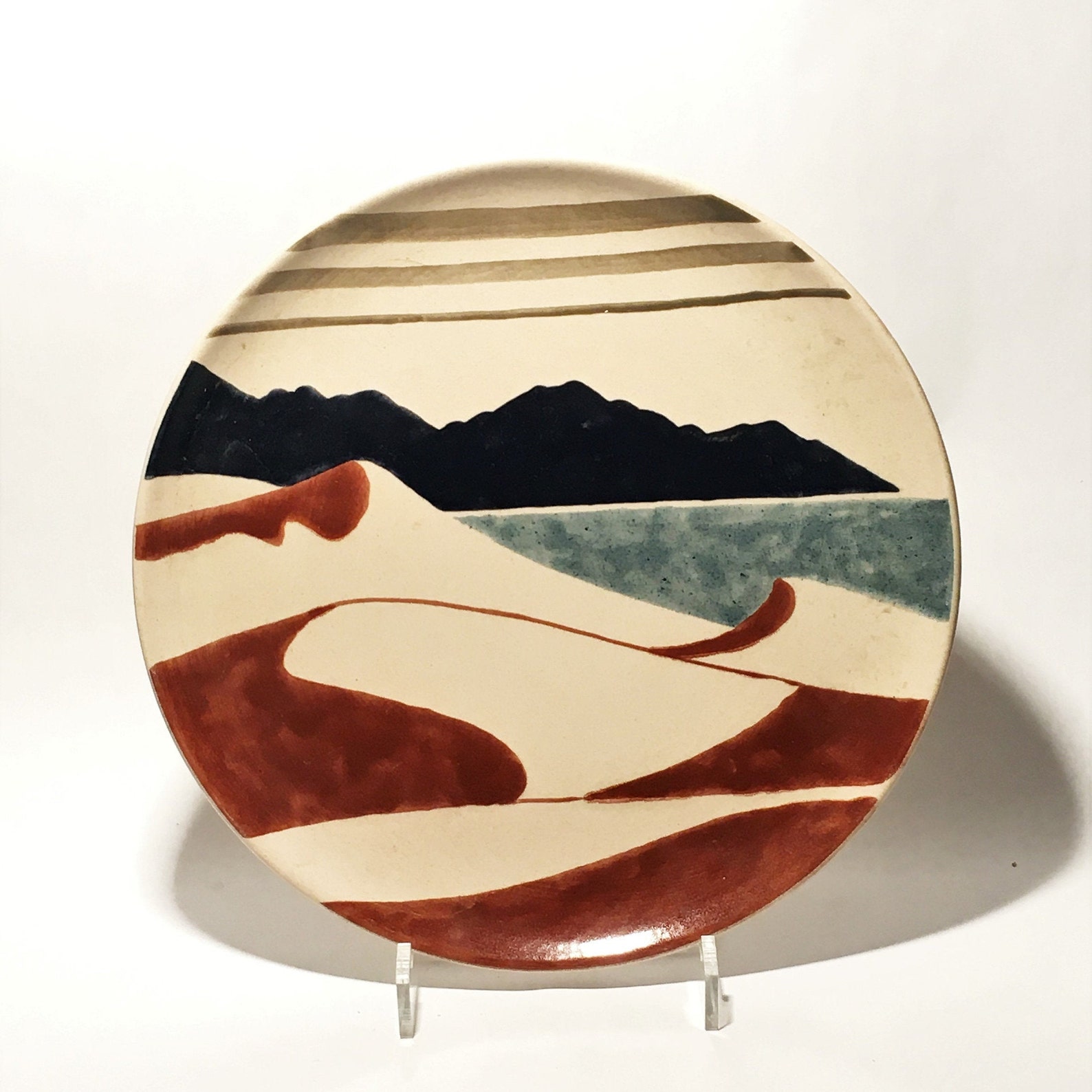 Vernon Ware Capistrano California Collection Art Pottery Etsy