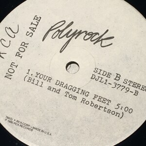 Polyrock LP Extremadamente Escaso Banda Completa Firmado RCA Radio Disco Promocional New Wave Synth 1980 imagen 7