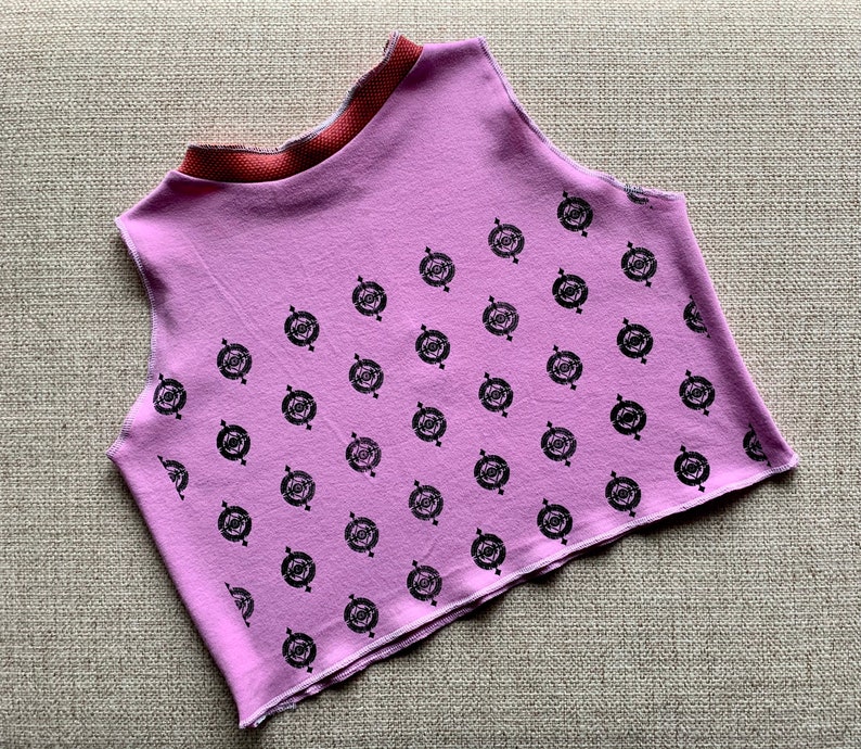 Pink Union Cropped Tank