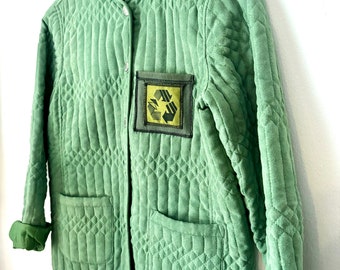 Jwhite Upcycled Green Jacket