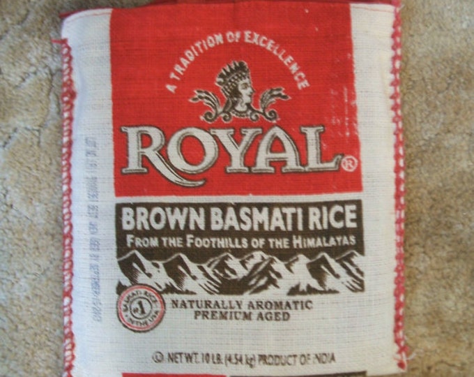 Basmati Rice Bag Purse Tote Etsy