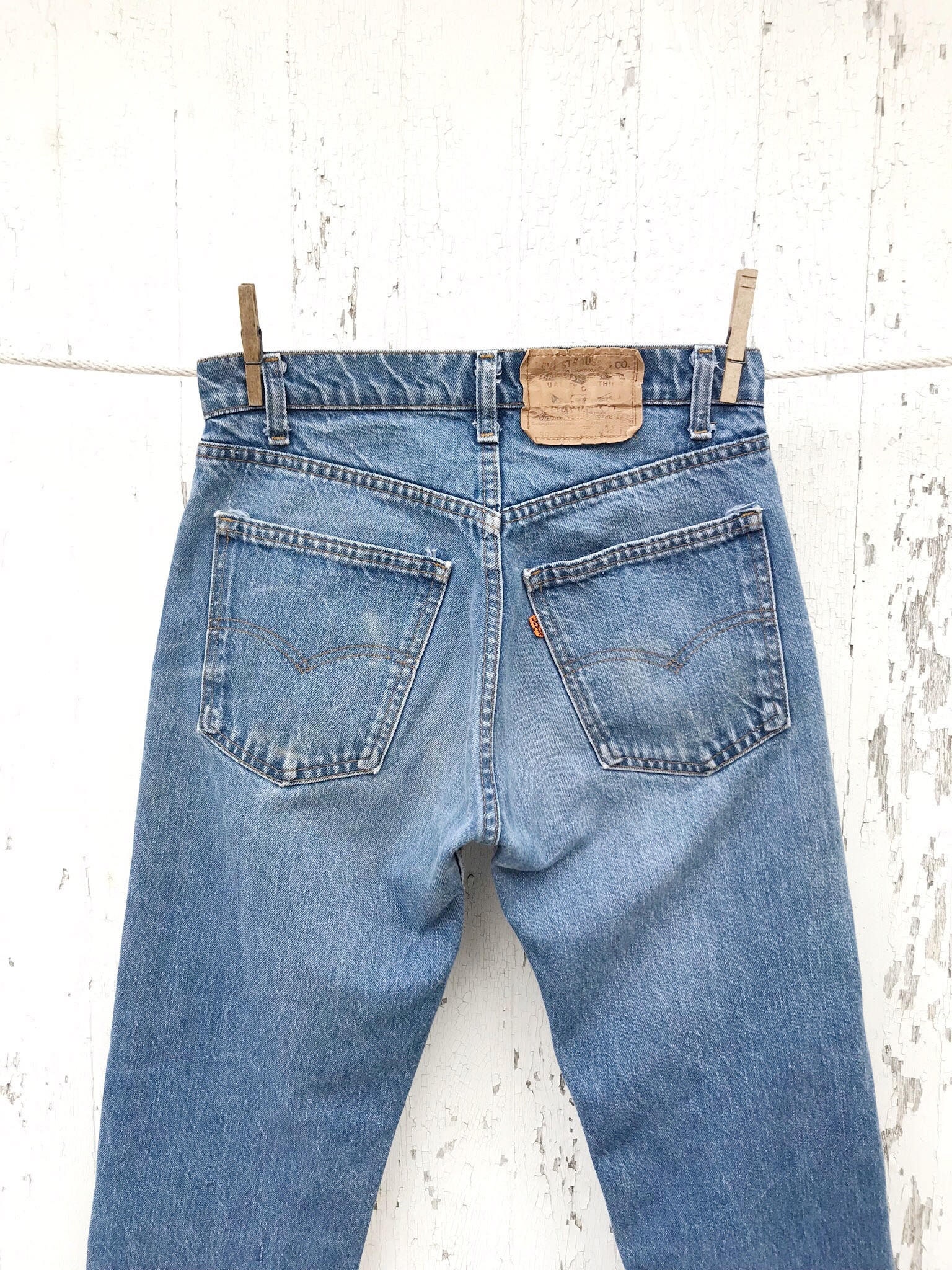 orange tab levis 505
