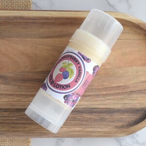 Black Raspberry and Vanilla Solid Lotion Bar, Foot Balm Skin Care ...
